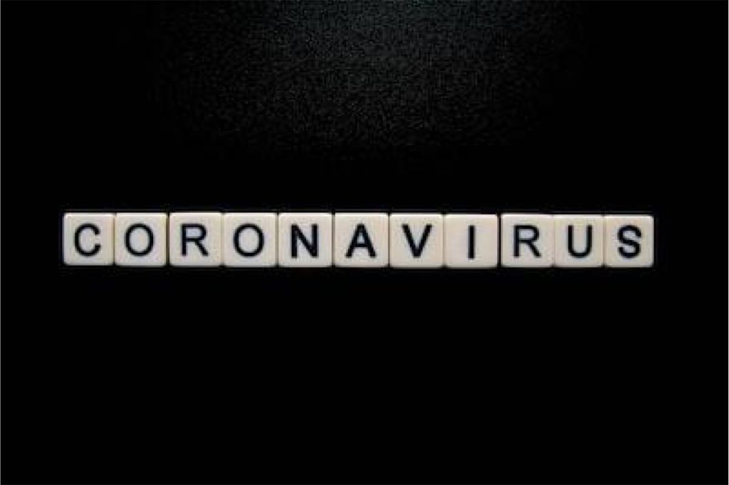 Coronavirus Scrabble Letters